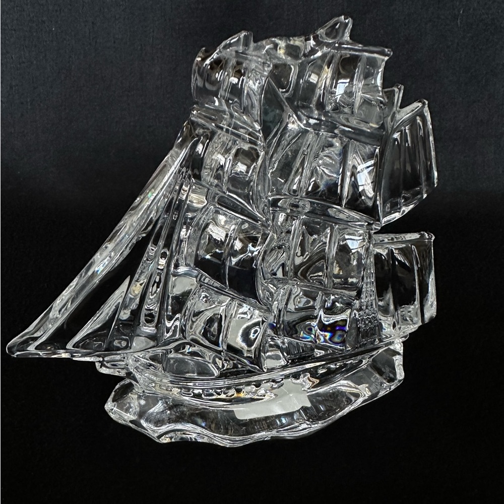 Waterford crystal “Tall Ship” figurine. Great condition